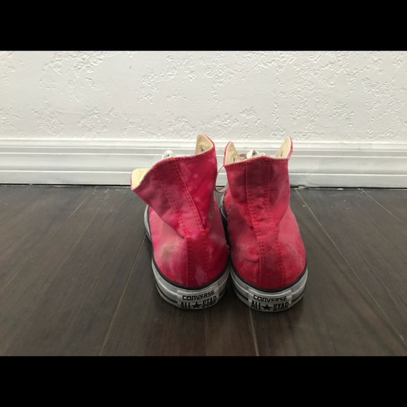 VINTAGE RED CONVERSE SIZE 9.5 - Picture 5 of 5